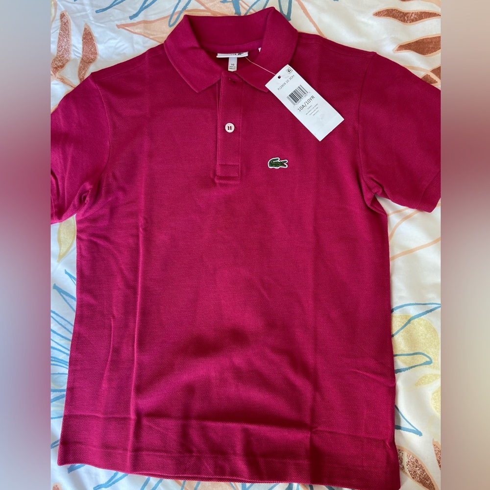Lacoste Kids Polo size 10
